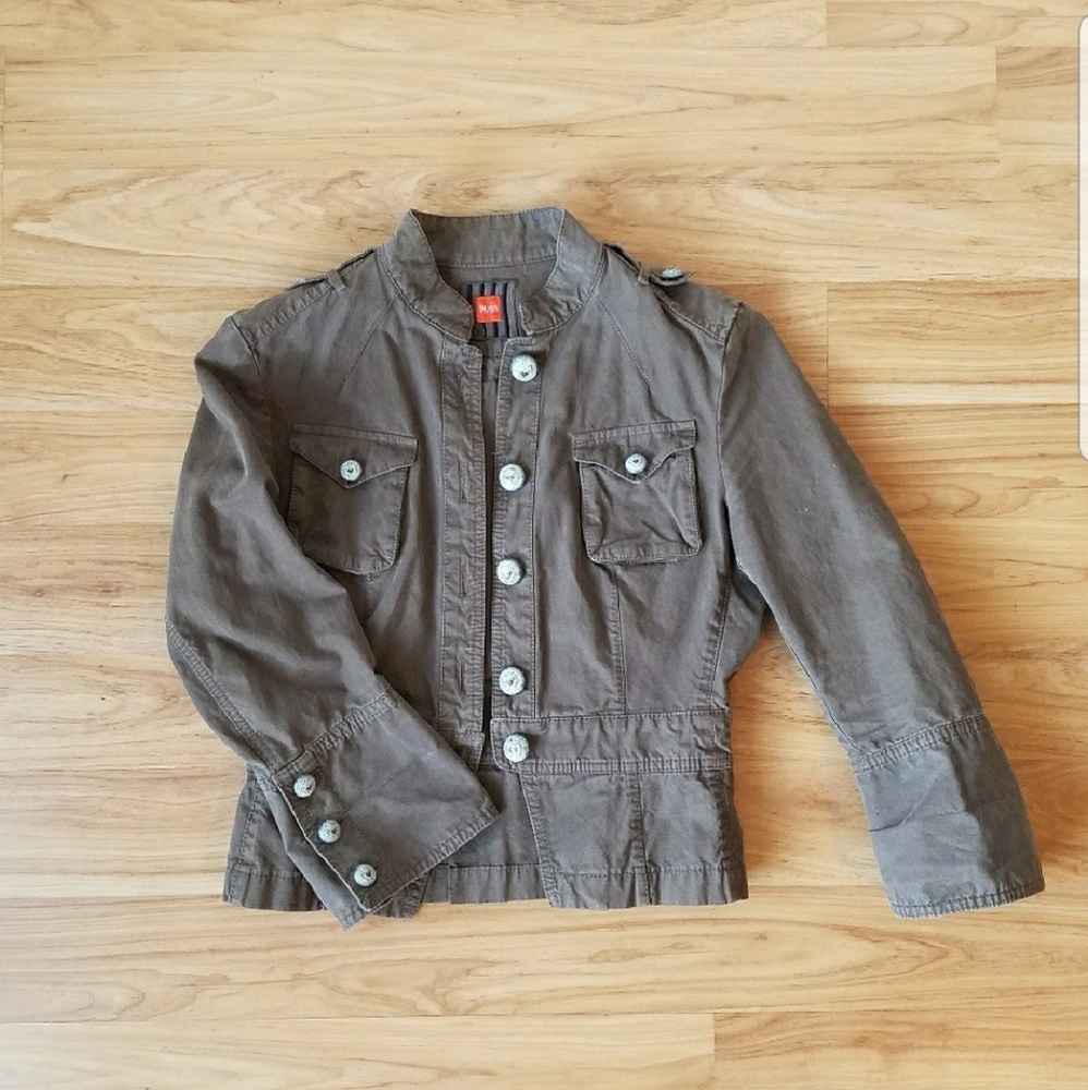 Grey Steampunk Jacket - Hugo Boss